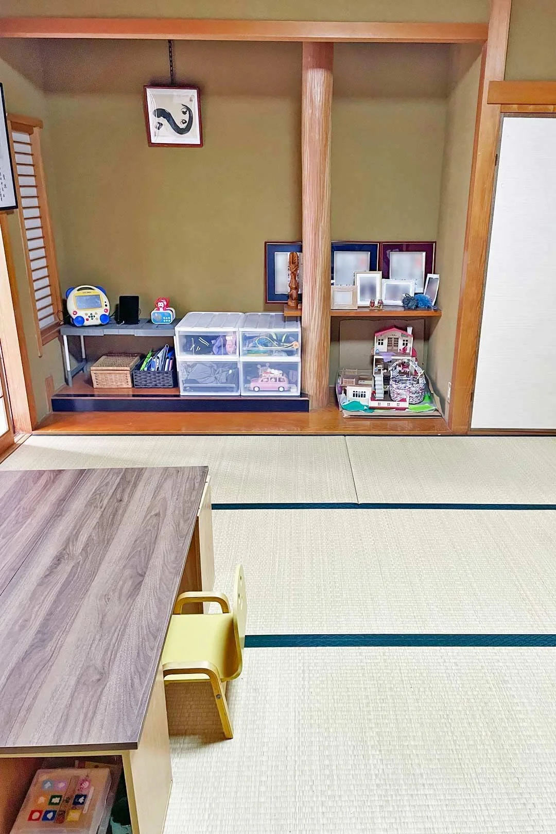 リビング横のおもちゃ収納（施工後）